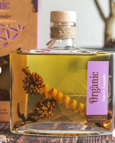 Difusor Mikado Organic Goodness Salvia Blanca y Lavanda - Song of India1