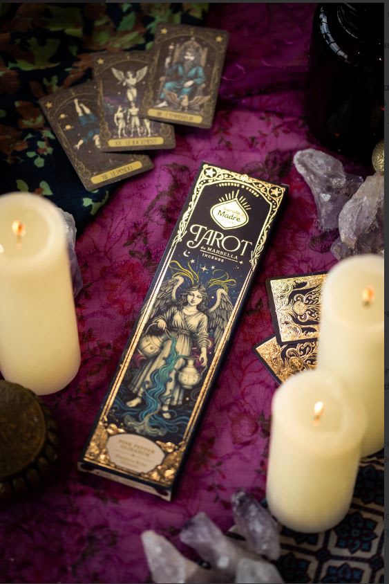 Sahumerio Tarot De Marsella Pimienta Rosa - Olibano2