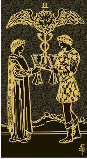 Tarot gold & black3
