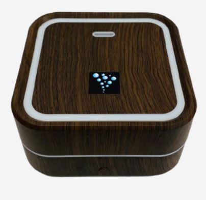 Difusor Humificador Ultrasónico Color Cafe - 100 ml Box Dark2