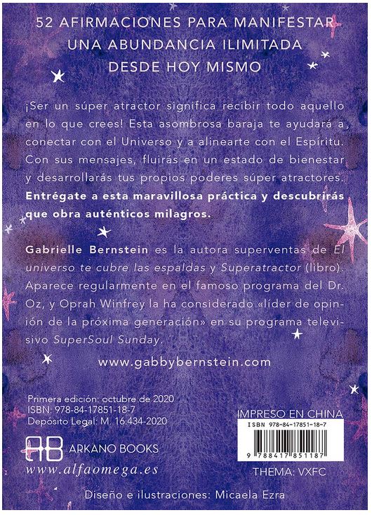 Súper Atractor: Libro y 52 Cartas Oráculo2