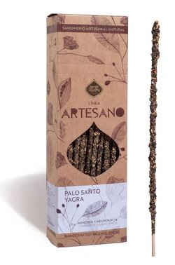 Sahumerio Artesano Palo Santo Yagra- Sagrada Madre1