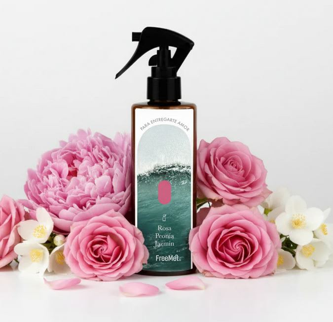 Aromatizador Ambiente Aroma Rosa, Peonías y Jazmín1