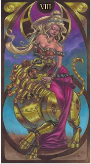 Tarot Steampunk Art Nouveau2