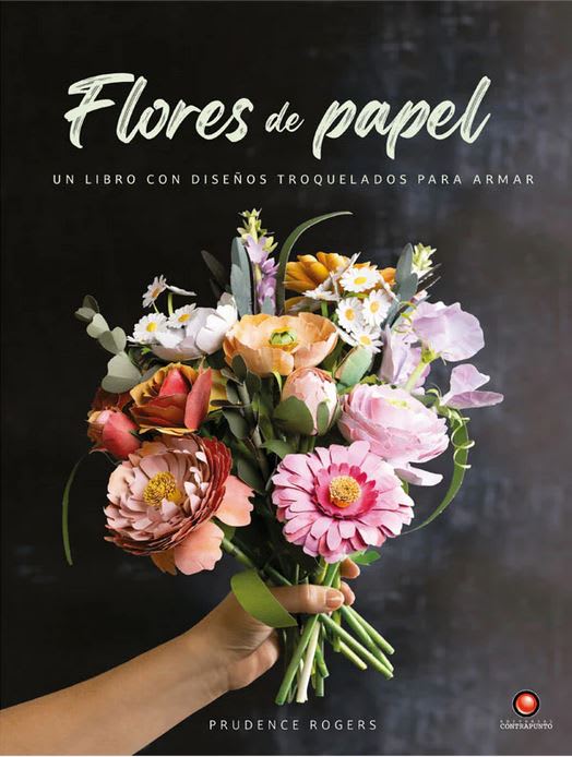 Flores de papel - Un libro con diseños troquelados para armar1