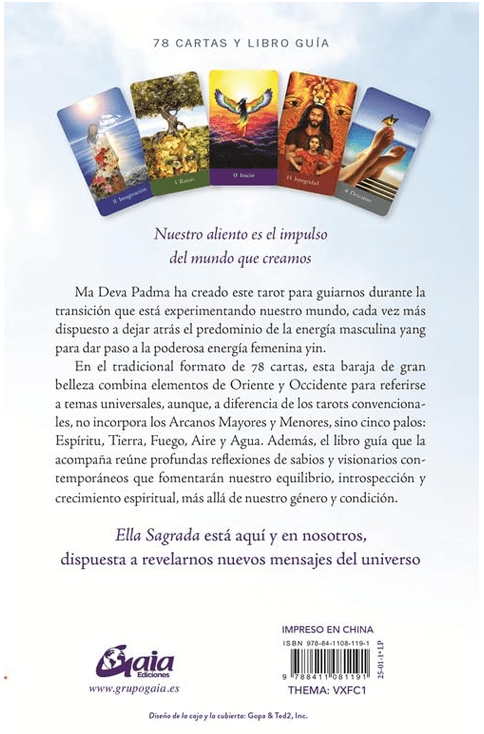 Ella Sagrada. Tarot: Una guía universal al corazón del ser2