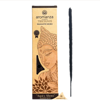 Sahumerio Tibetano Diamante Negro - Aromanza1