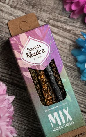 Sahumerio Mix Herbal - Sagrada Madre3