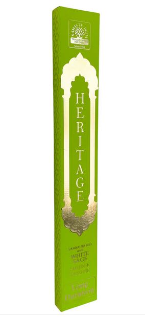 Incienso Jardin Heritage Sandalo con Salvia Blanca - Namaste India1