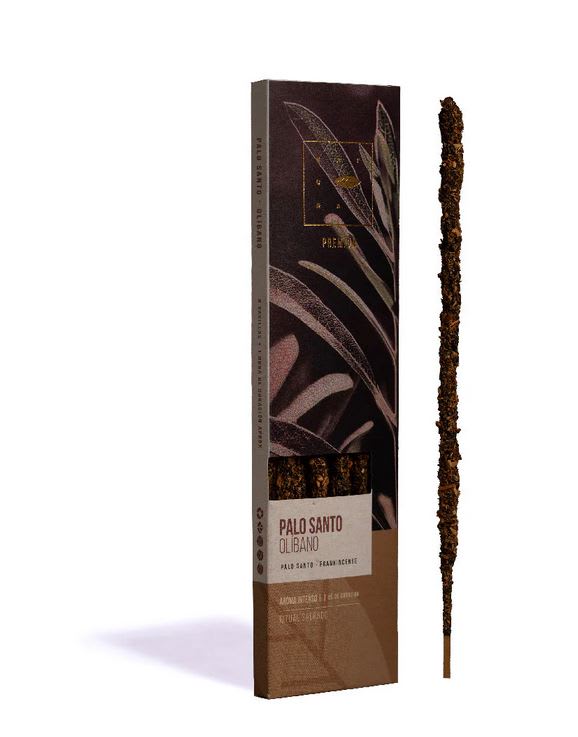 Sahumerio Natural Premium Palo Santo – Olíbano1