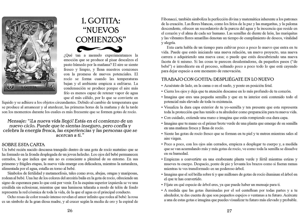 Oráculo alquímico del agua: Un mazo de 40 cartas con manual4