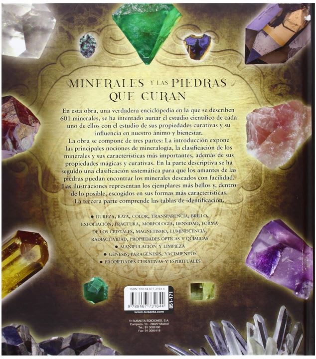 Atlas Ilustrado de Los Minerales y las piedras que curan - Tapa dura2