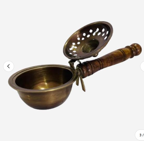 Quemador De Resina con Mango - Cobre Antiguo2