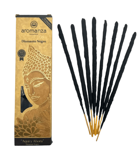 Sahumerio Tibetano Diamante Negro - Aromanza2