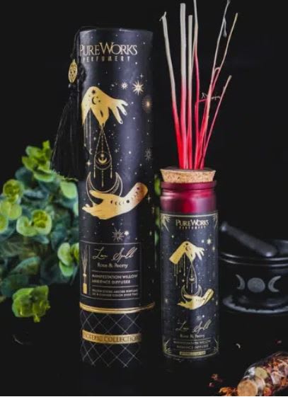 Difusor de Varilla Pure Works - Love Spell, Rosa y Peonía1