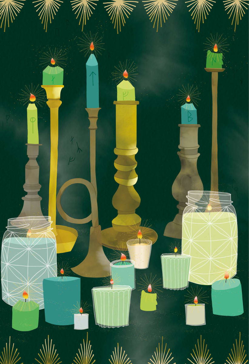 Las cartas de hechizos de la bruja para el amor, la felicidad y el éxito (Libro+Cartas)2