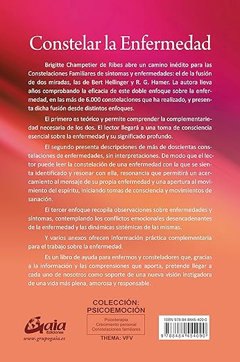 Constelar la enfermedad desde las comprensiones -  Brigitte Champetier de Ribes (Autor)2
