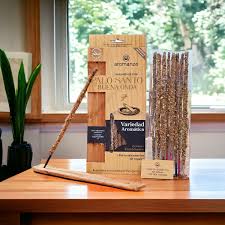Caja Pack Sahumerios Palo Santo Buena Onda Aromanza1