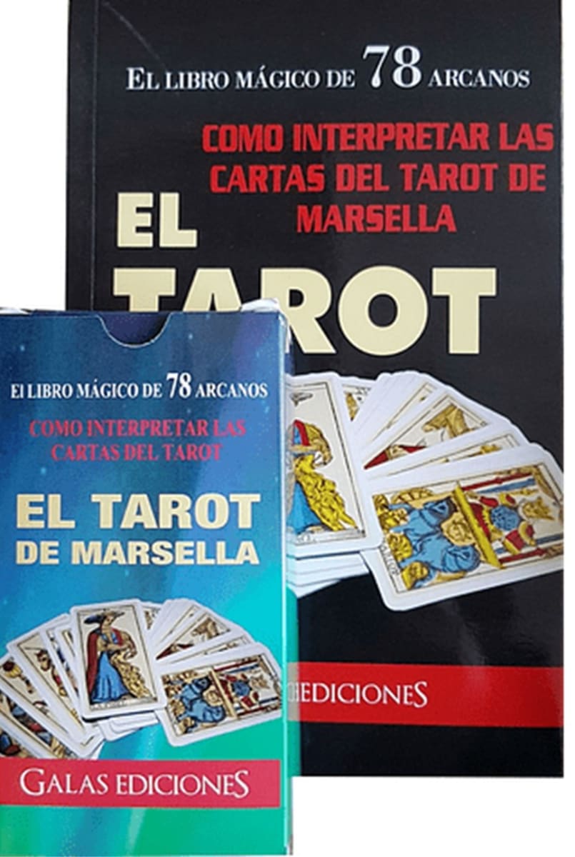 Tarot Marsella Libro + 78 cartas1