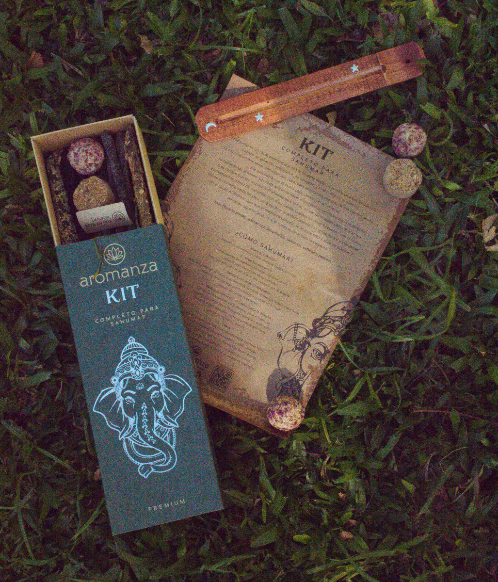 Kit Completo para Sahumar - Aromanza4
