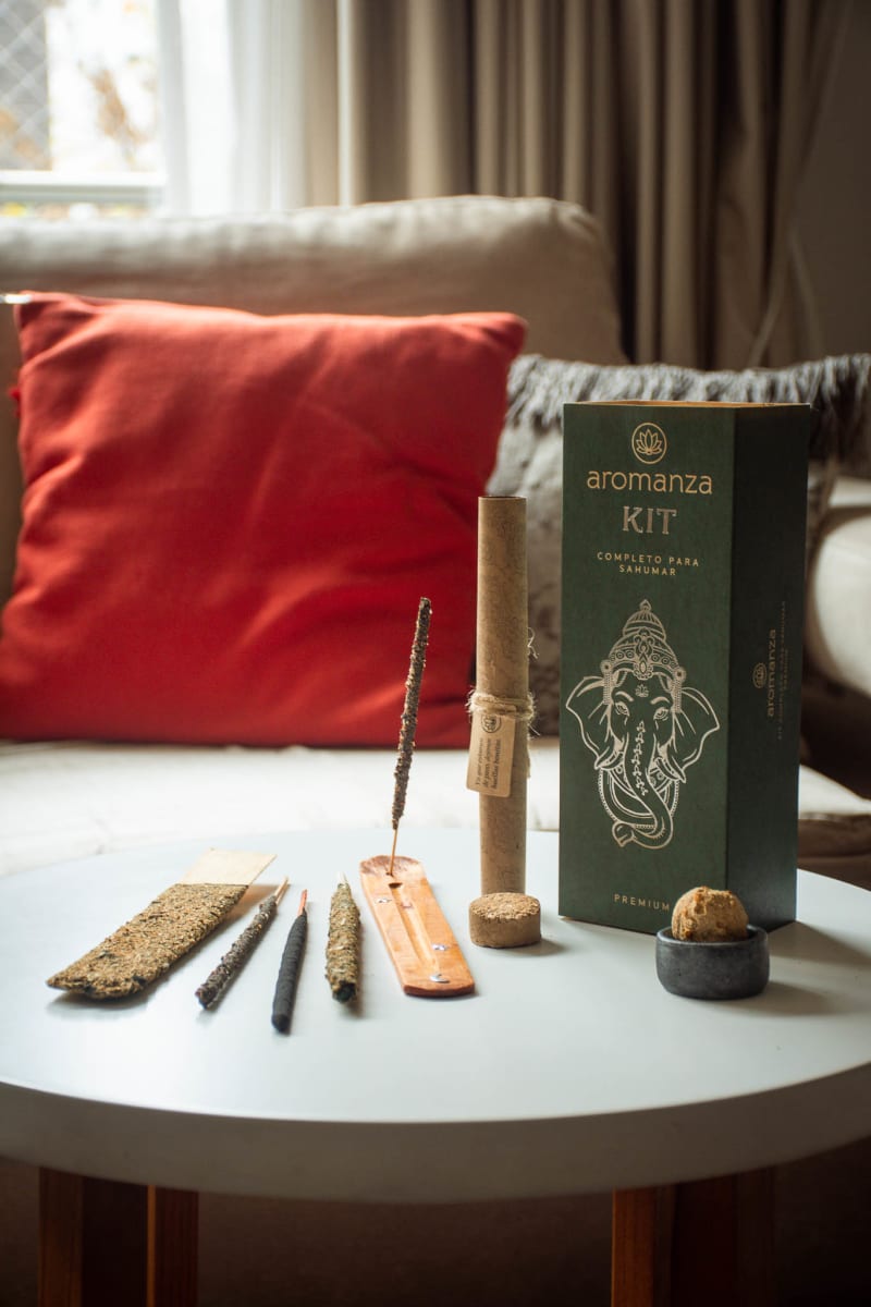 Kit Completo para Sahumar - Aromanza5