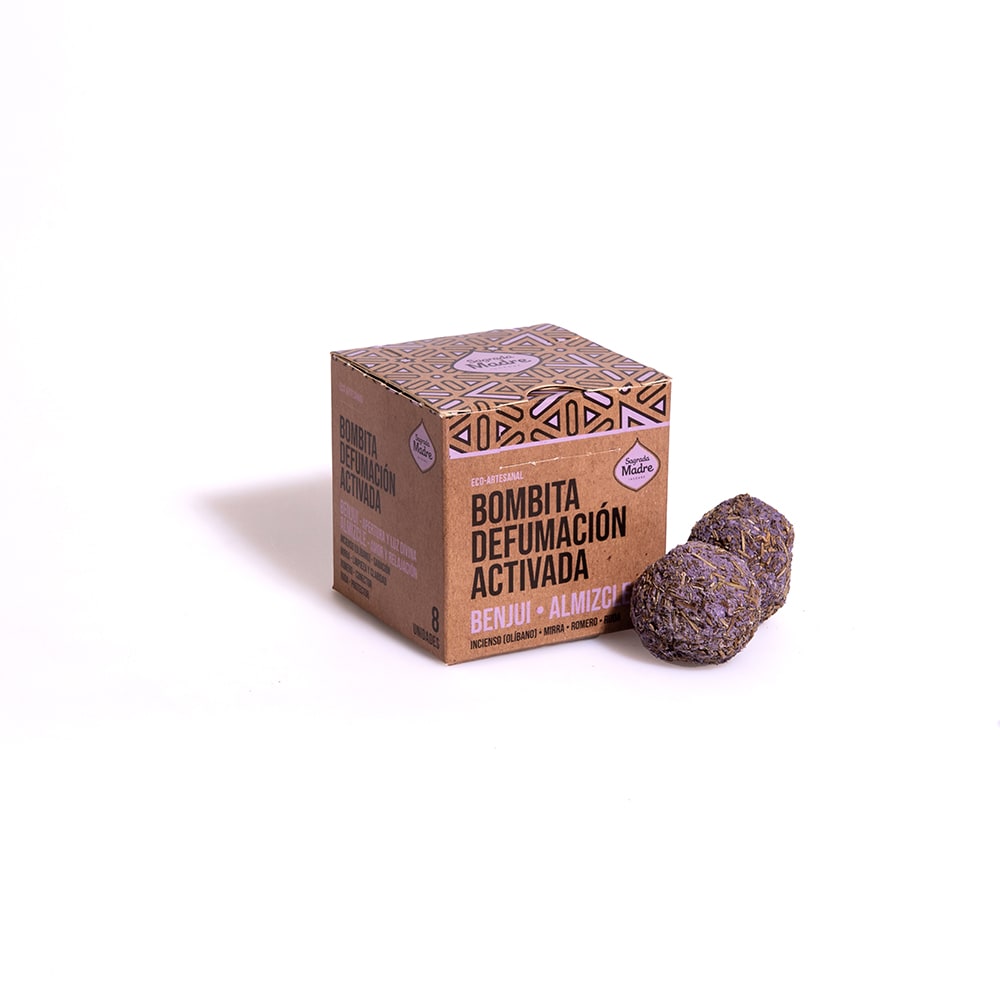 Bombitas Defumación Activada Benjui & Almizcle - Sagrada Madre1
