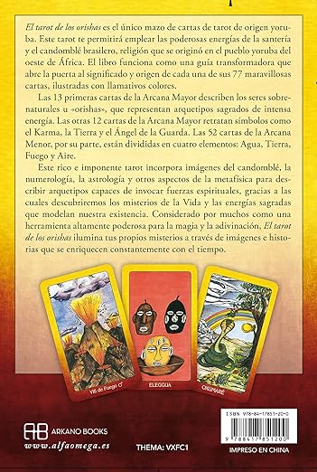 El tarot de los Orishas: Una potente combinación de santería, candomblé y tarot2