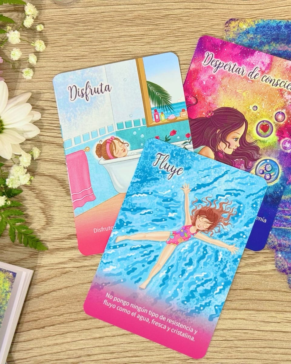 Oráculo de Mi Niña Interior - Rocio Sánchez Ballester (Autora) - Cartas y Libro4