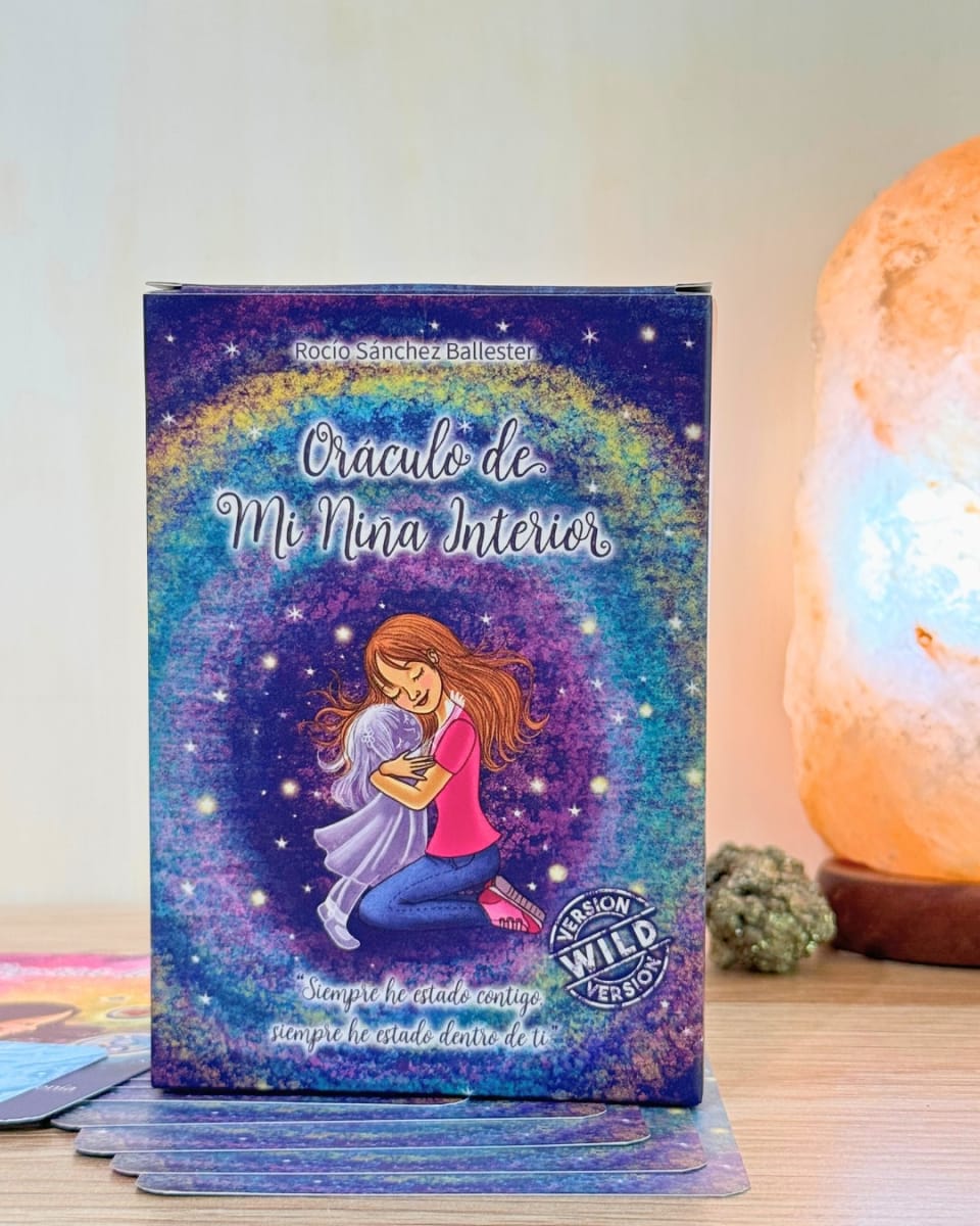 Oráculo de Mi Niña Interior - Rocio Sánchez Ballester (Autora) - Cartas y Libro1