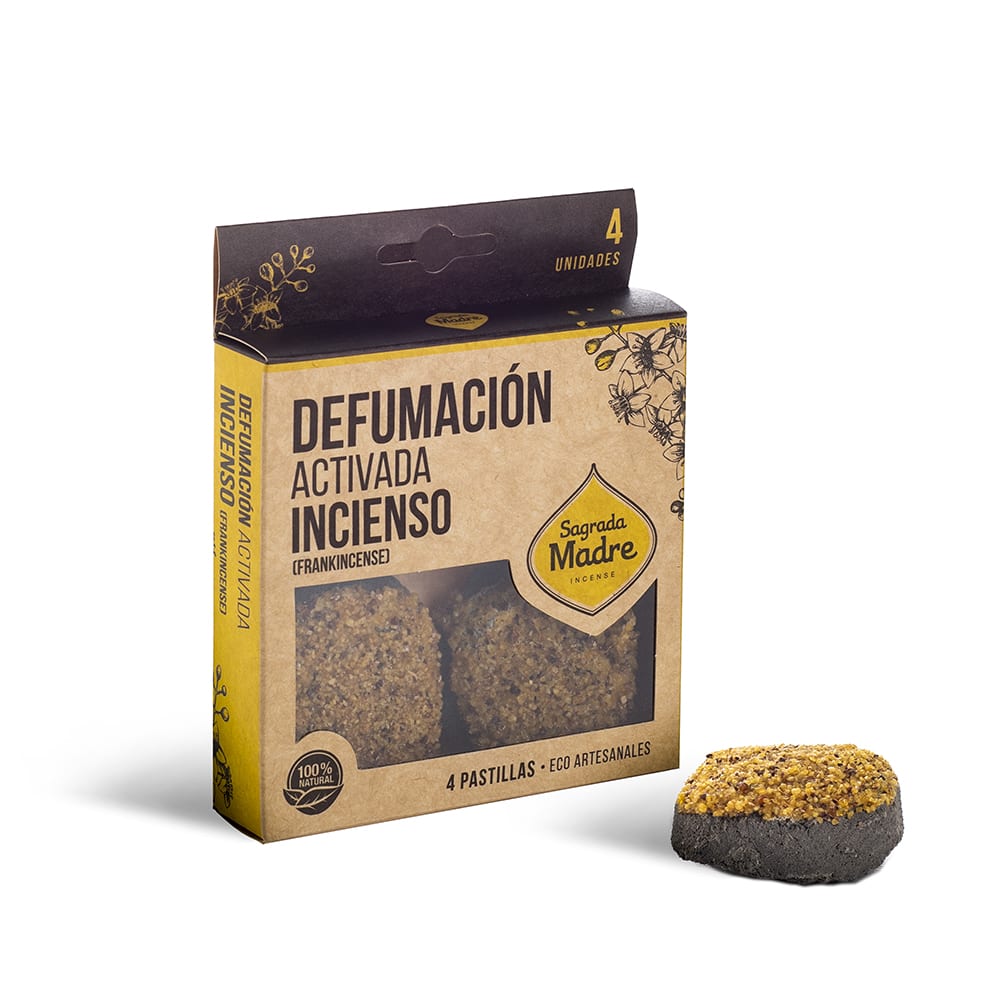 Pastillas Sahumerio de Incienso - Sagrada Madre1