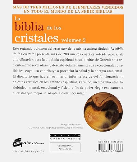 La biblia de los cristales. Volumen 2 (Nueva edición): Presenta más de 200 nuevos cristales2