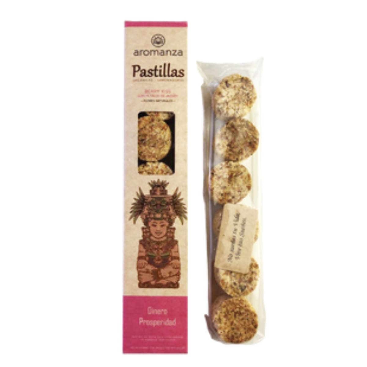 Pastillas Orgánicas Berry Kiss con Petalos de Jazmin - Aromanza2