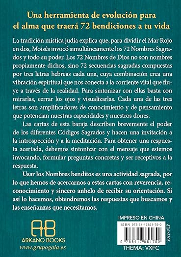 Los 72 nombres de Dios: Libro y 72 cartas para abrir nuestro corazón al cambio2