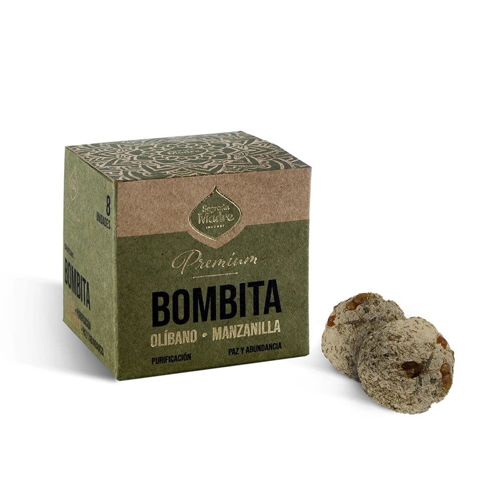 Bombita Premium Defumación Activada Olíbano & Manzanilla - Sagrada1