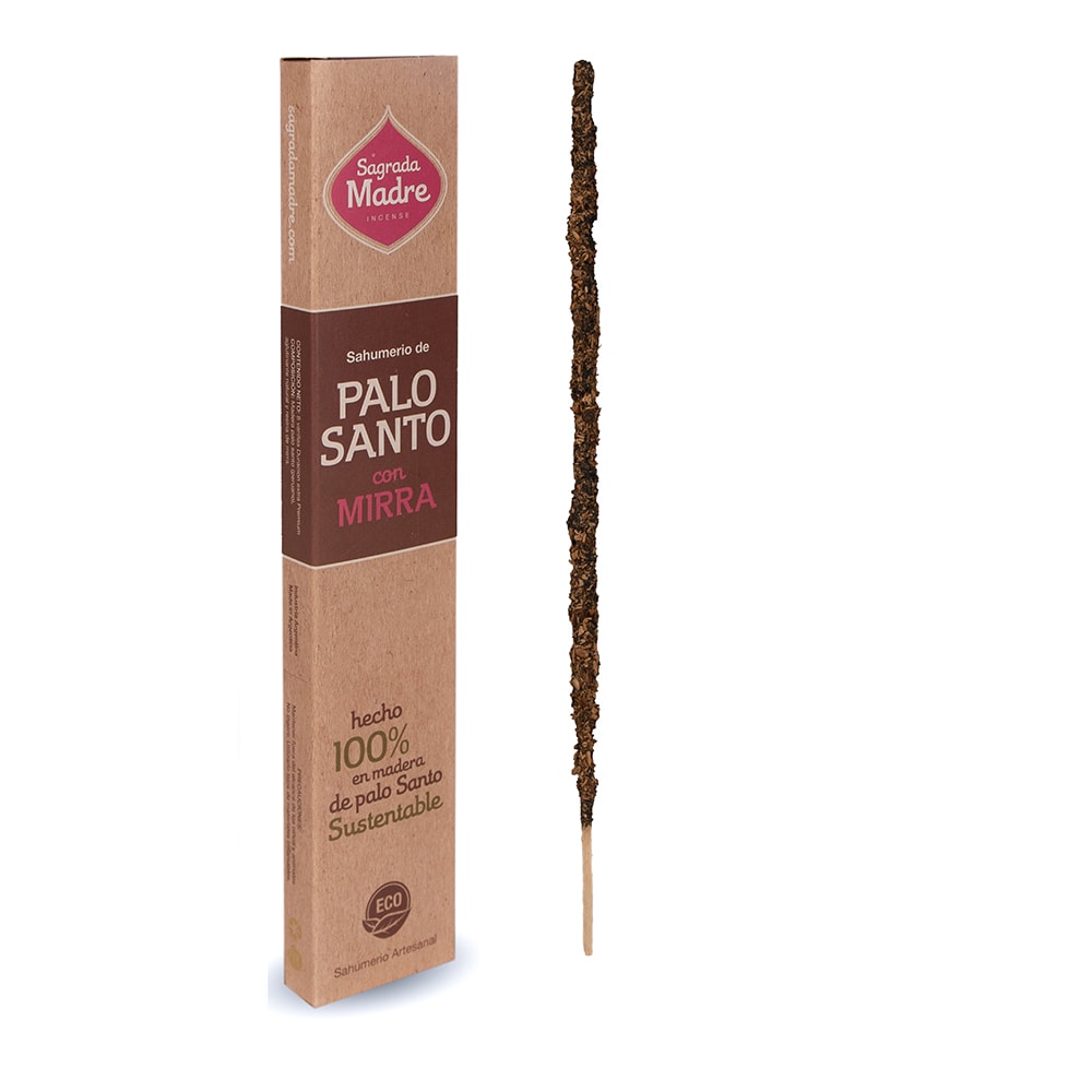 Sahumerio Palo Santo con Mirra - Sagrada Madre1