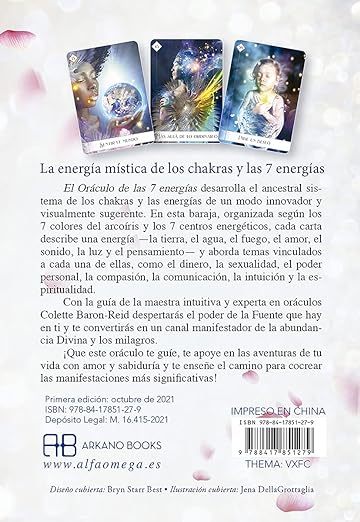 Oráculo de las 7 Energías: Libro y 49 Cartas por Collette Baron-Reid, Jenna DellaGrottaglia, et ál.2