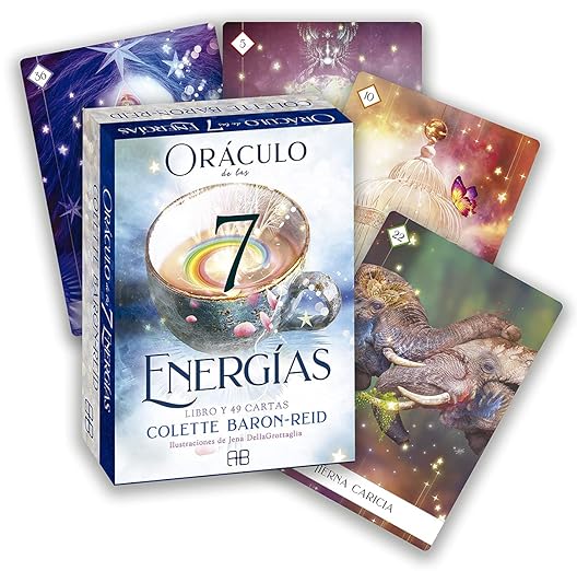 Oráculo de las 7 Energías: Libro y 49 Cartas por Collette Baron-Reid, Jenna DellaGrottaglia, et ál.1