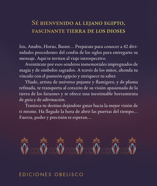 Oráculo los mensajeros de Egipto + cartas (Spanish Edition) Tapa dura2