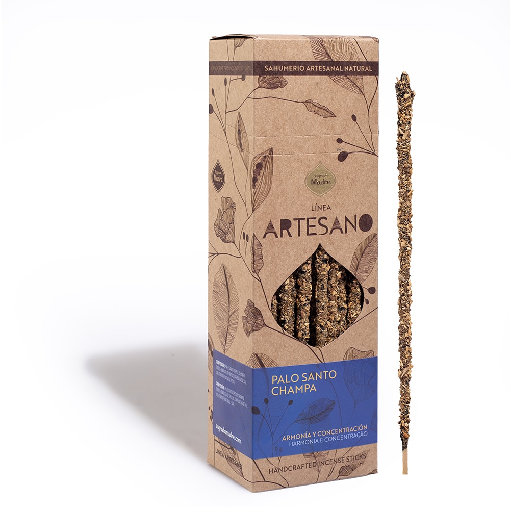 Sahumerio Artesano Palo Santo Champa- Sagrada Madre1
