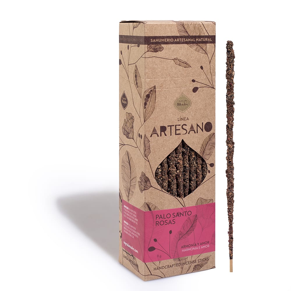 Sahumerio Artesano Palo Santo Rosa - Sagrada Madre1