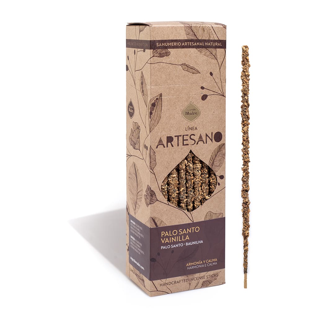 Sahumerio Artesano Palo Santo Vainilla - Sagrada Madre1