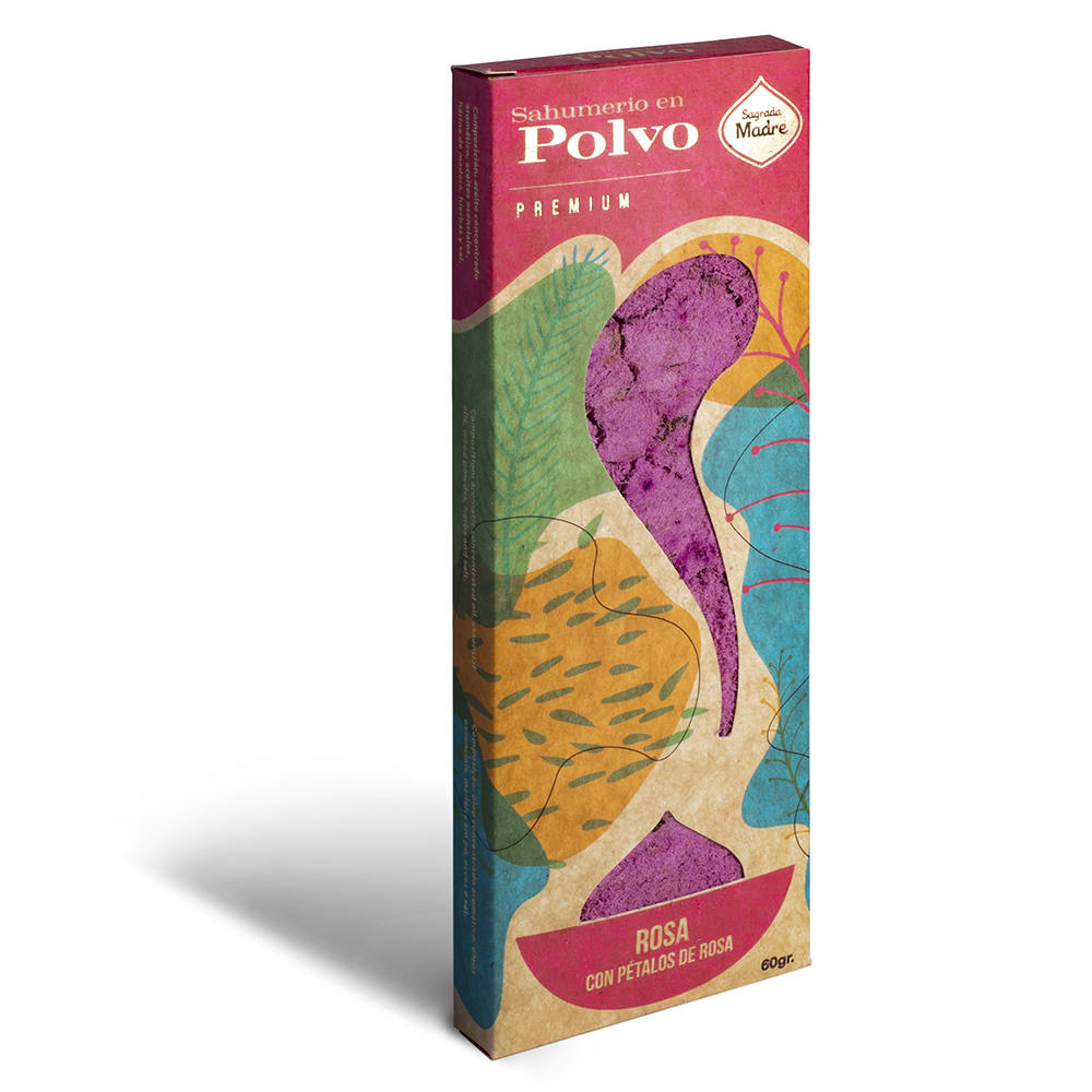 Sahumerio en Polvo Rosa - Sagrada Madre1