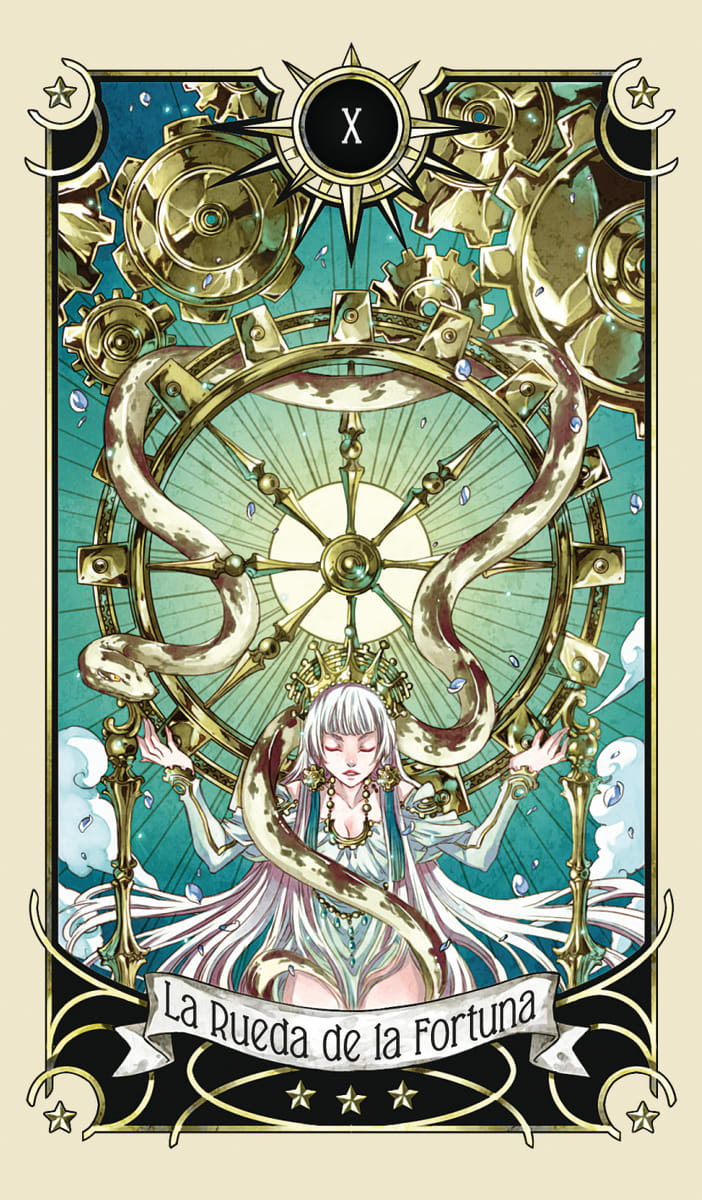 Tarot Manga Místico (libro + cartas)  Barbara Moore (Autor)4