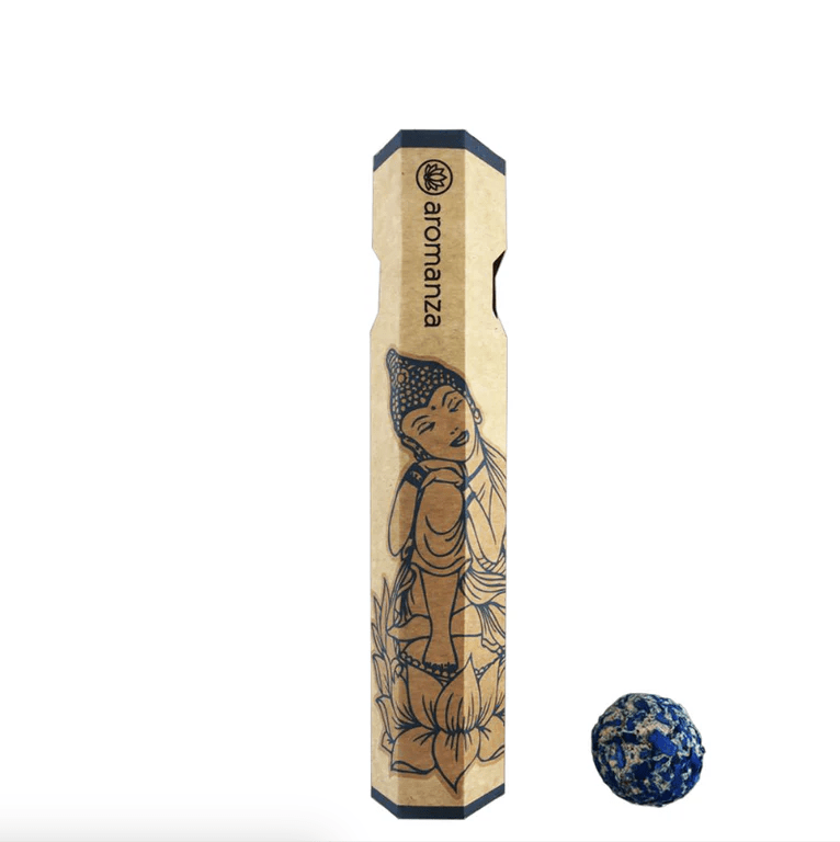 Sahumerio Esfera Organica Real Champa - Aromanza1