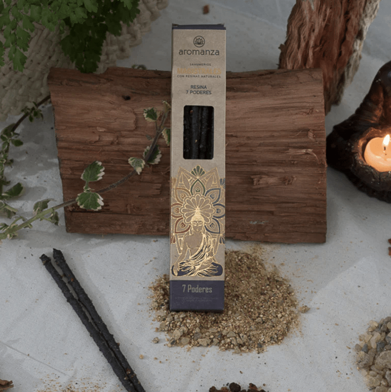 Sahumerio Magistral Resinas 7 Poderes - Aromanza1