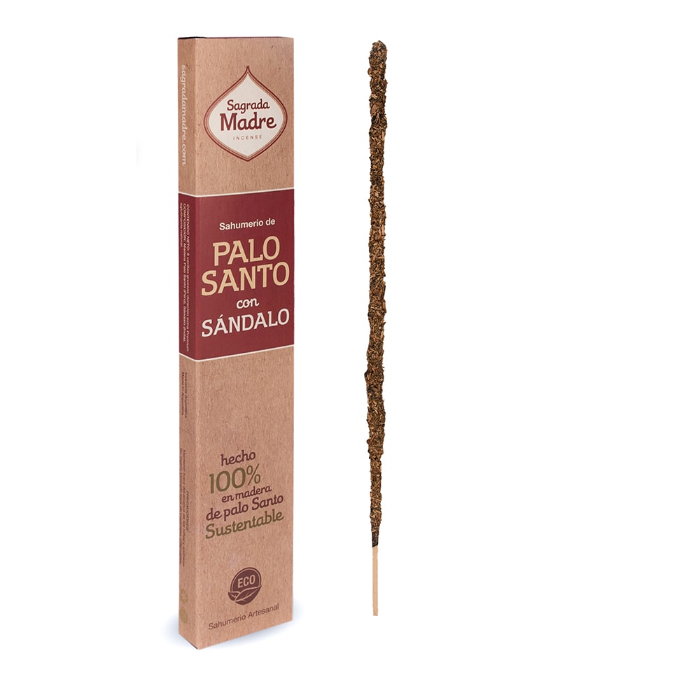 Sahumerio Palo Santo con Sándalo - Sagrada Madre1