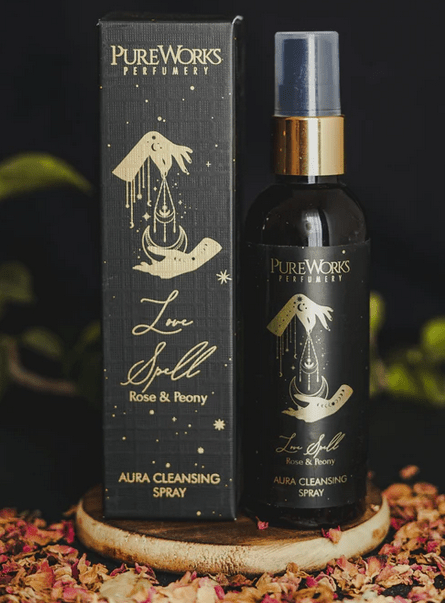 Ambientador esotérico limpiador de Aura - Hechizo de Amor - Song of India1