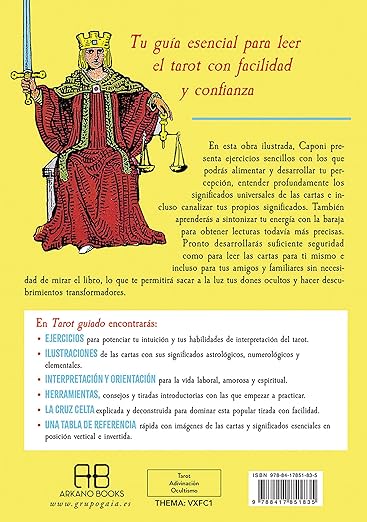 Tarot guiado. Guía para principiantes: Significado de cartas con tiradas y ejercicios intuitivos para realizar lecturas fluidas2
