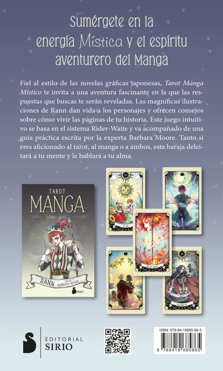 Tarot Manga Místico (libro + cartas)  Barbara Moore (Autor)7