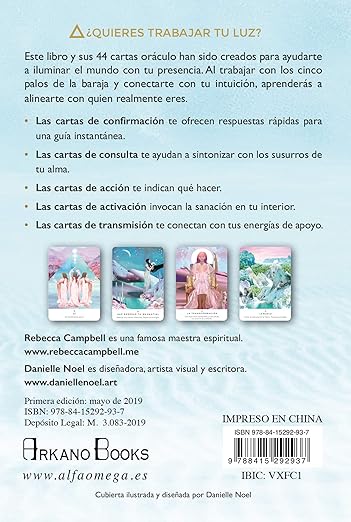 Trabaja tu luz: Libro y cartas oráculo2